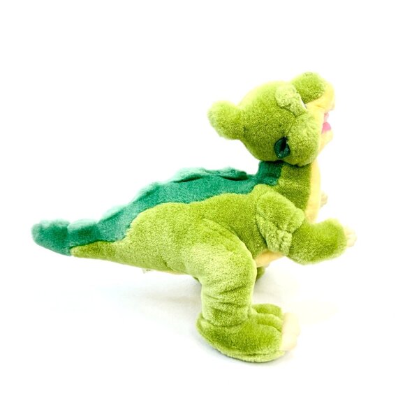 Land Before Time DUCKY Plush Green Stuffed Dinosaur ~ Vintage 1988 Amblin - Picture 7 of 11
